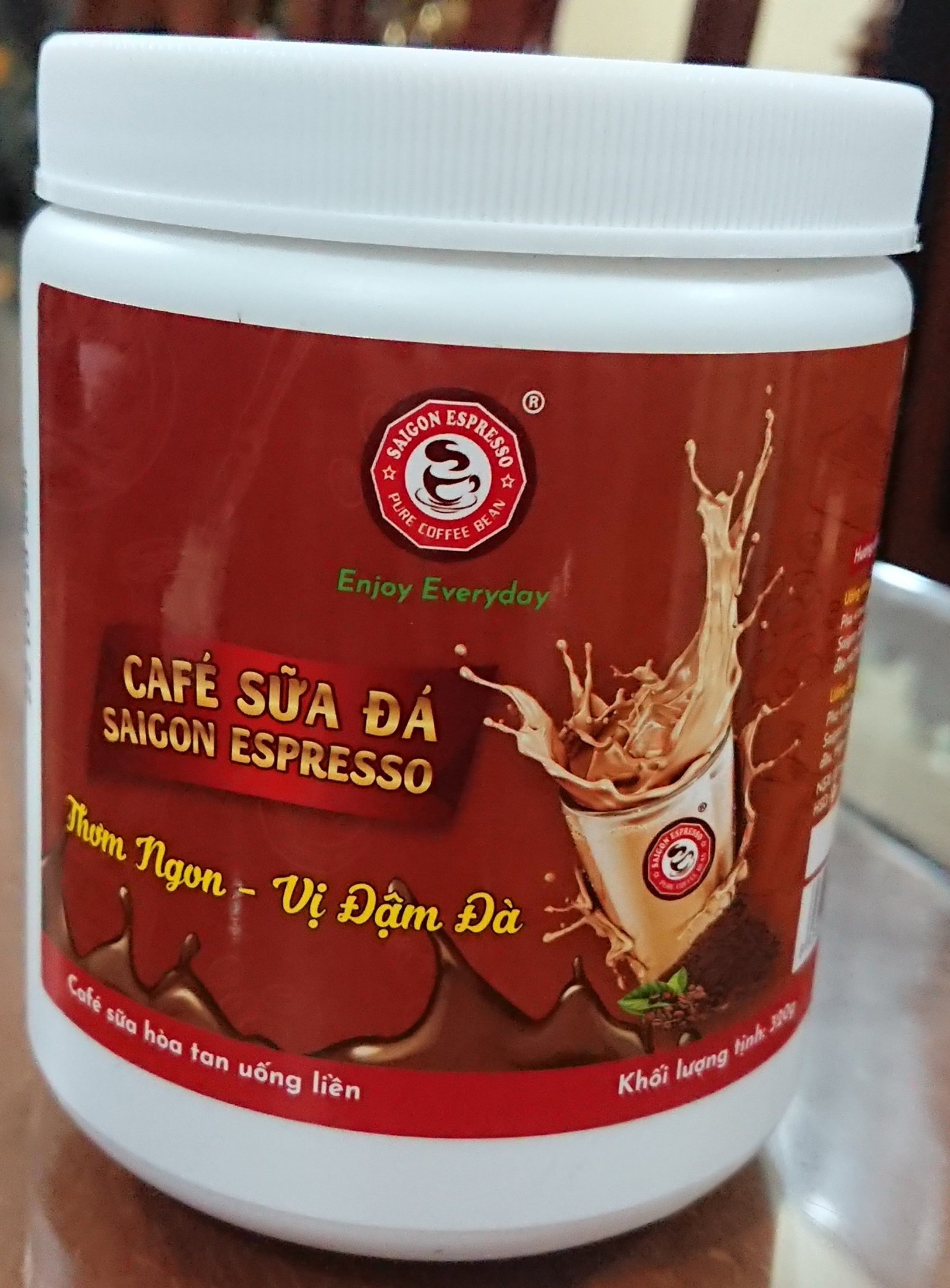 Saigon Espresso Instant Iced Milk Café, Plastic jar 320g. Price includes VAT. - Image 2