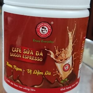 Café Sữa đá Saigon Espresso hòa tan, Hủ nhựa 320g. Giá đã bao gồm VAT