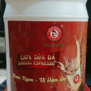 Café Sữa đá Saigon Espresso hòa tan, Hủ nhựa 500g. Giá đã bao gồm VAT