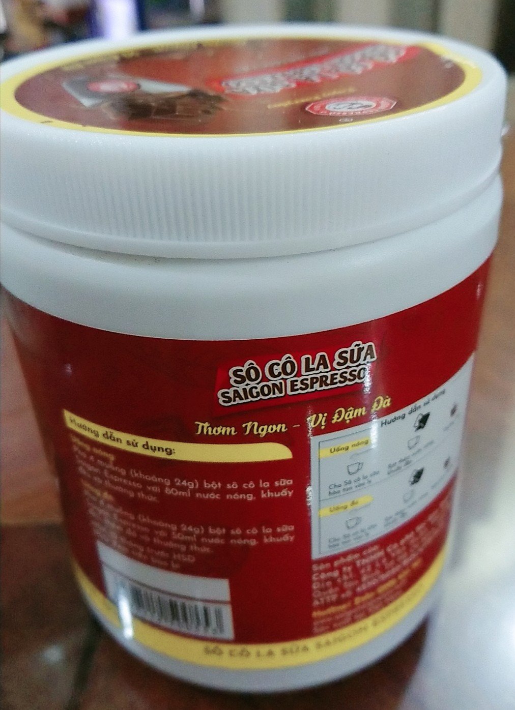 Sô cô la sữa Saigon Espresso hòa tan - Hủ nhựa 300g. Giá đã bao gồm VAT - Hình ảnh 4