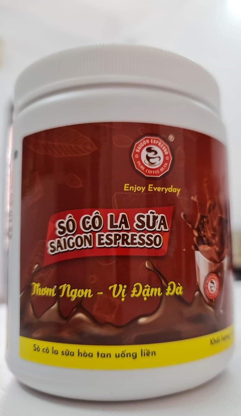 Saigon Espresso Instant Milk Chocolate - Plastic jar 300g. Price includes VAT
