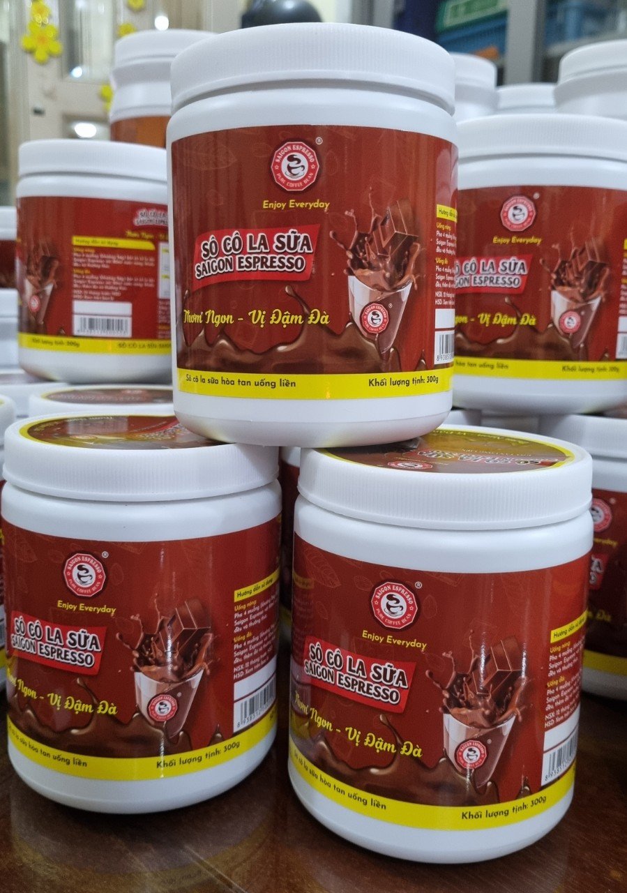 Sô cô la sữa Saigon Espresso hòa tan - Hủ nhựa 300g. Giá đã bao gồm VAT - Hình ảnh 8